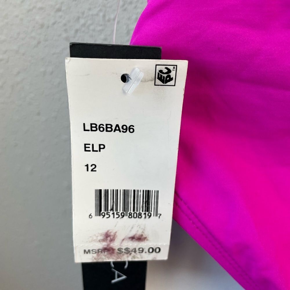 NWT La Blanca Tropical Bikini Top and Bottoms Size 12 - Picture 6 of 6